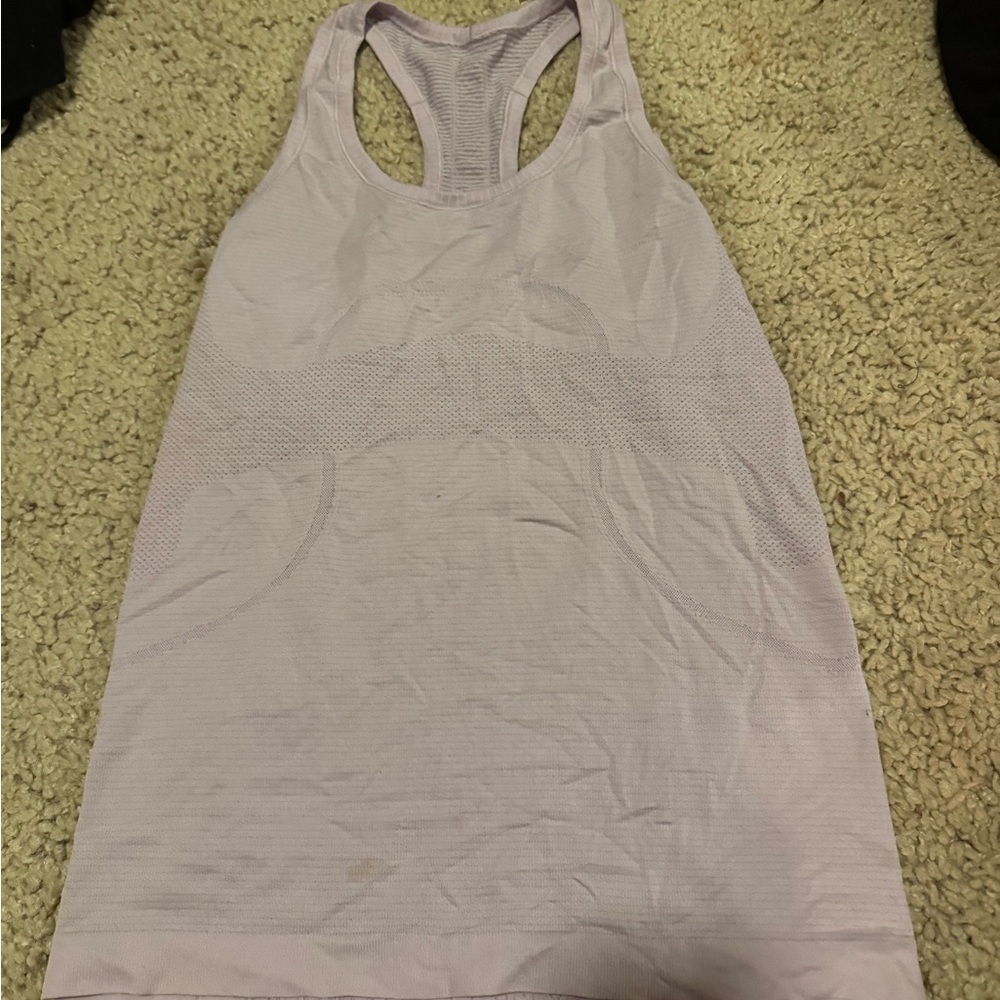 Lululemon Athletica Light Purple Tank Top